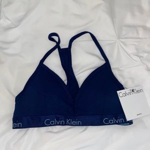 NWT Calvin Klein padded bralette